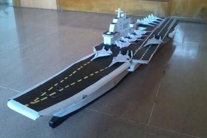 38 171海口号导弹驱逐舰模型工艺品销售 百业网